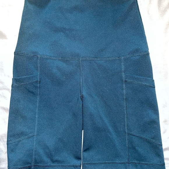 Bike shorts dark green color - Picture 1 of 3